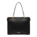 Classic Top-Handle Shoulder Bag - Black